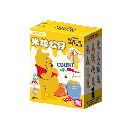 JANDOOM Disney Toy Story Stitch Mickey Mouse Winnie Zootopia Doraemon Action Figure Rice Grains Doll Model Blind Box Toys Gifts Beauty World Shop