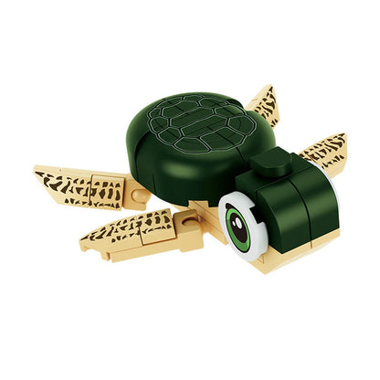 City Farm Vegetable Garden Cute Animals Insect Dragonfly Spider Mantis Centipede Grasshopper Honeybee Building Block Bricks Toy Beauty World Shop