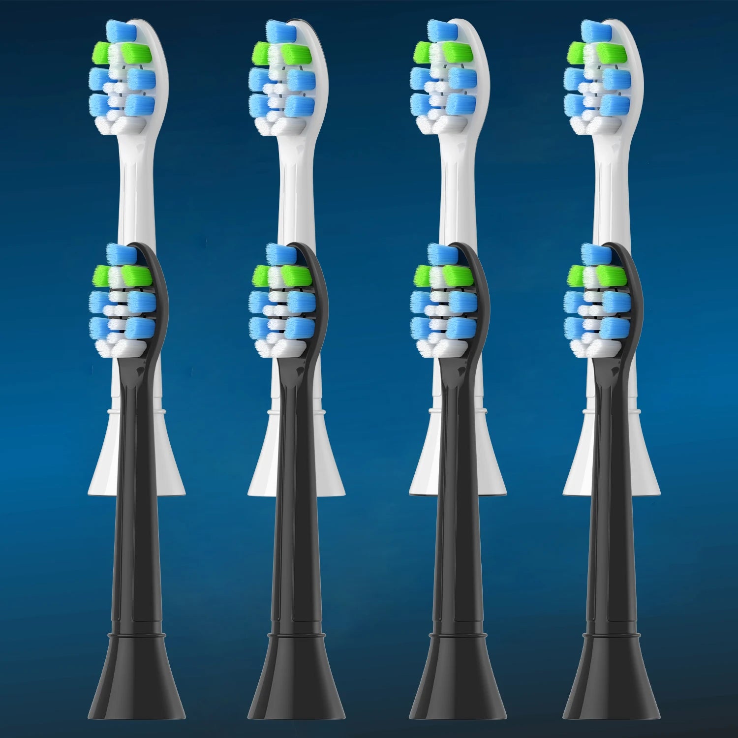 Toothbrush Heads Compatible with Philips Electric Toothbrush,Replacement Brush Heads Fit for 3100 4100 4300 5300 5500 6100 9000 Beauty World Shop