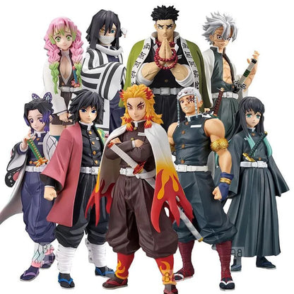 Anime Demon Slayer Kimetsu no Yaiba Figure Kamado Tanjirou Action Figure Agatsuma Zenitsu Nezuko Warrior PVC Model Toys Beauty World Shop