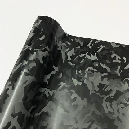 Premium Black Forged Carbon Fiber Vinyl Car Body Wrap Film For Vehicle Motorcycle Hex Cosmic Diamond Carbon Vinyl Protector Film Beauty World Shop