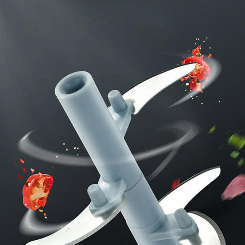 500/900ML Manual Meat Mincer Garlic Chopper Rotate Garlic Press Crusher Vegetable Onion Cutter Kitchen Cooking Accessories Beauty World Shop
