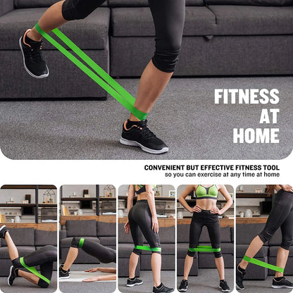 Different Resistance Bands Yoga Band Fitness Exercise Training Hip Tension Band Leg Squat Dance Elastic Loop Stretch Band Beauty World Shop