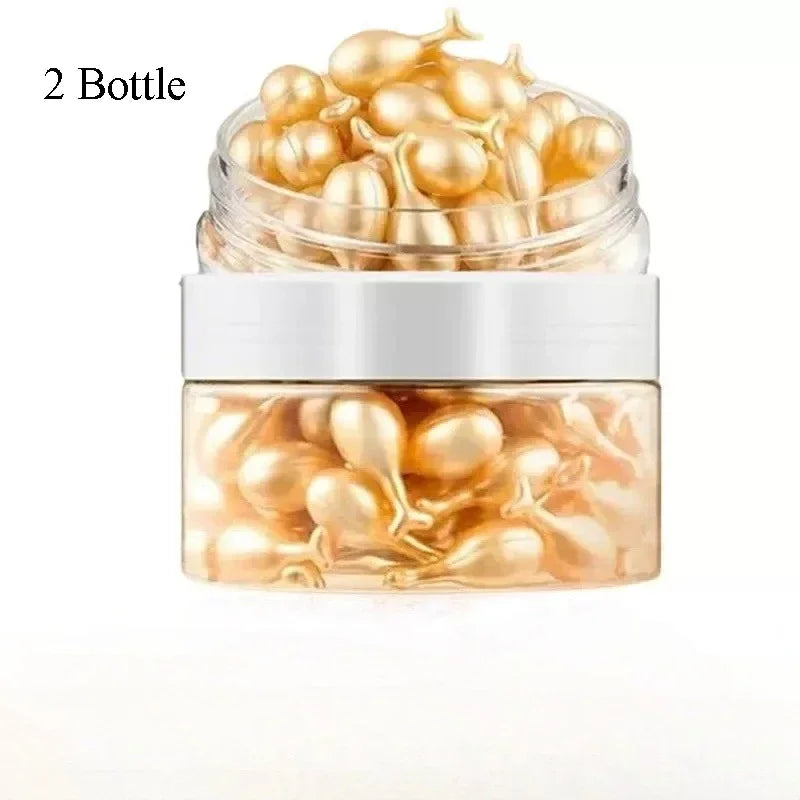 50Pcs Collagen Face Care Capsules Serum Spot Acne Wrinkle Remover Firming Whitening Hyaluronic Acid Essence Skin Care New style Beauty Trend Shop