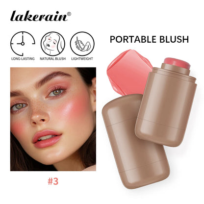 3-in-1Blush Stick Lasting Brightens Facial Cheek Stick Moisturizing Flash Lip Gloss Makeup Lip Gloss Face Rouge Beauty World Shop