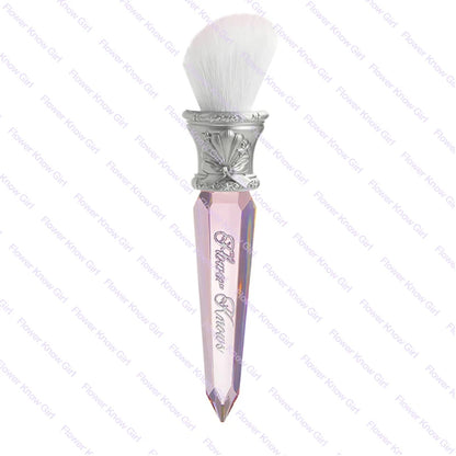 Flower Knows The Sweetie Bear Rounded Blush Brush  Loose Powder makeup Brushes Beauty World Shop