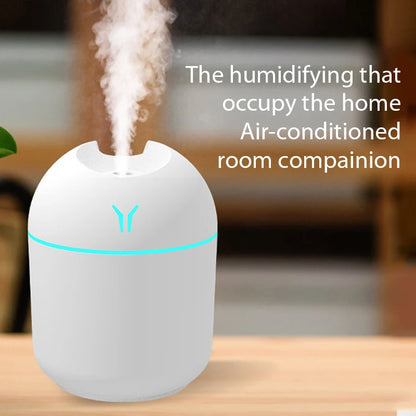 250ML Mini Aroma Oil Diffuser USB Essential Oil Atomizer Electric Air Humidifier With LED Night Lamp For Home Desk Bedroom Car Beauty Fashion