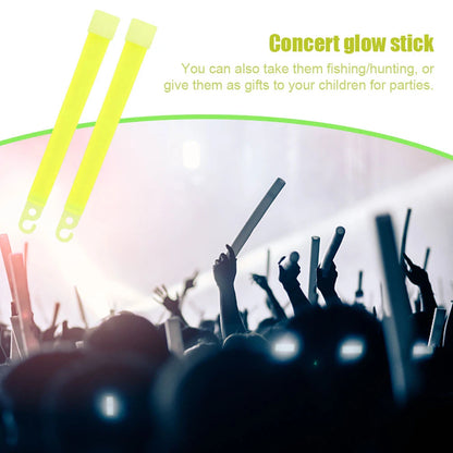 1-20pcs Industrial Grade Glow Sticks Light Stick Camping Emergency Light Sticks Party Clubs Supplies- Green Chemical fluorescent Beauty World Shop