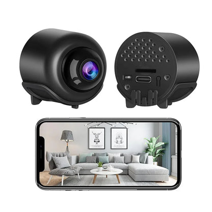 1080P HD Mini WiFi Camera Indoor Safety Security Surveillance Baby Monitor Night Vision Camcorder IP Cam Audio Video Recorder Beauty World Shop