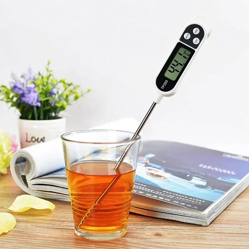 Food Thermometer TP300 Digital Kitchen Water Oil Thermometer for Meat Cooking Food Probe BBQ Electronic Oven Kitchen Tools Beauty World Shop