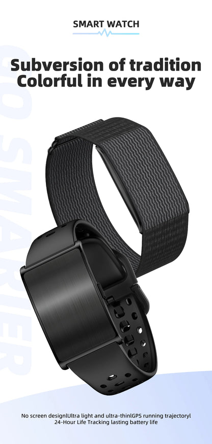 LIGE NO Screen Smart Wristbands With Heart Rate Sleep AI Health Monitor Report Smart Bracelet Incoming Call Notification Watches Beauty World Shop