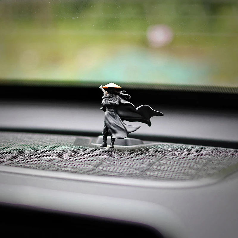 Resin Mini Figurines Decorative 50mm Ancient Sino-Japanese Samurai Warriors Office Cubicle Home Desktop Car Interior Model Gifts Beauty World Shop