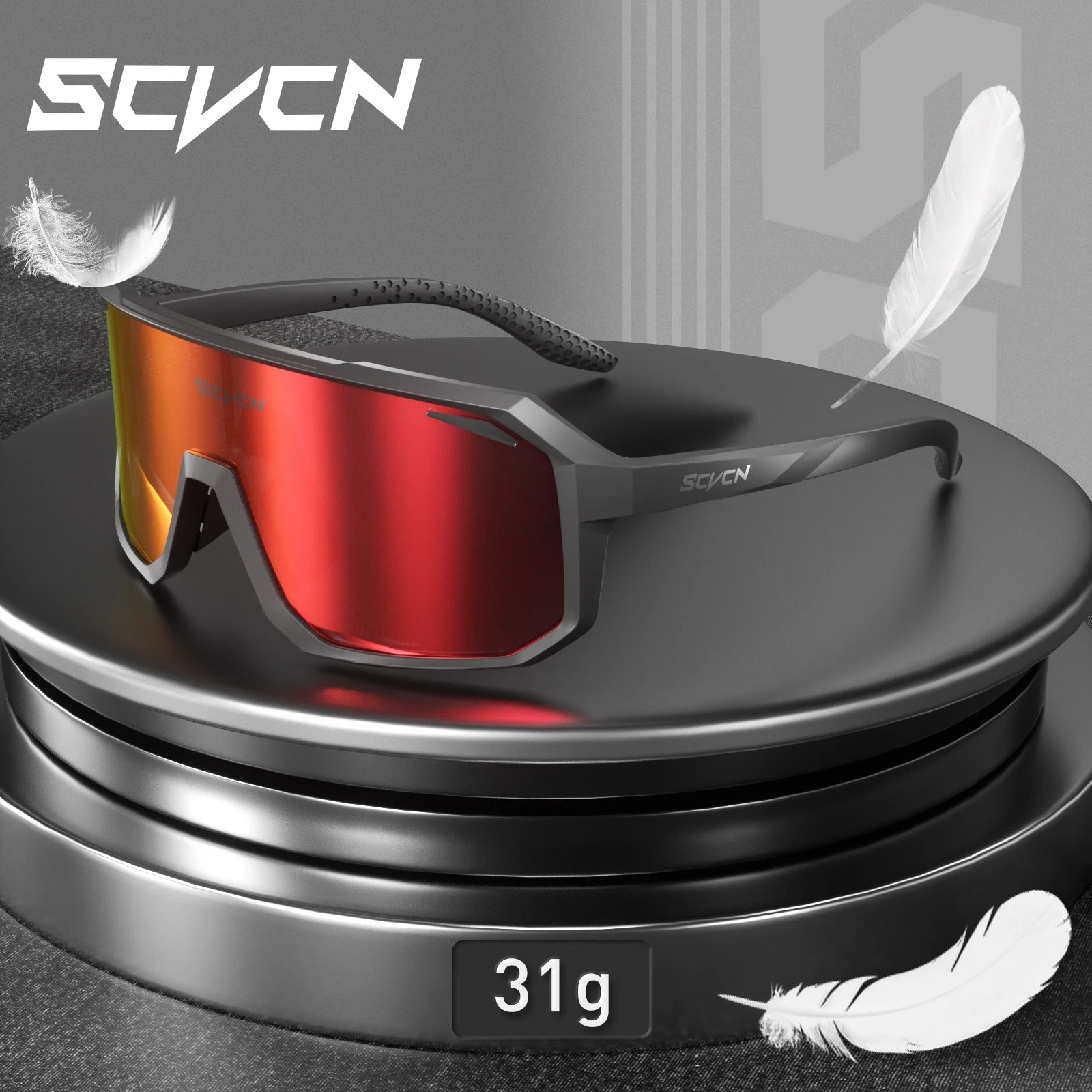 SCVCN Men bicycle Cycling Sunglasses Woman MTB road bike Driving Goggles Outdoor Sports running Glasses UV400 Hiking Eyewear Beauty World Shop