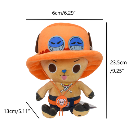 Monkey·D·Luffy Trafalgar D Water Law Tony Tony Chopper Luffy Plush Toy, Peluche Dolls Stuffed Figure for Kids Gift Beauty World Shop