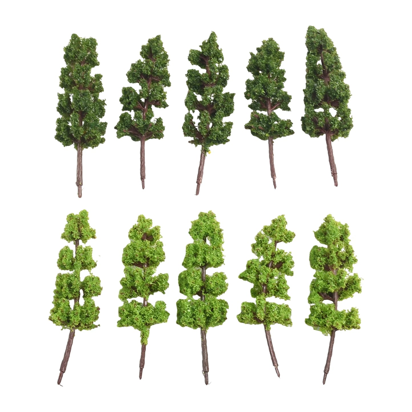 10/20/30pcs Fake Trees Artificial Miniature Tree Scenery Railroad Decoration Building Landscape Accessories DIY Diorama Garden Beauty World Shop