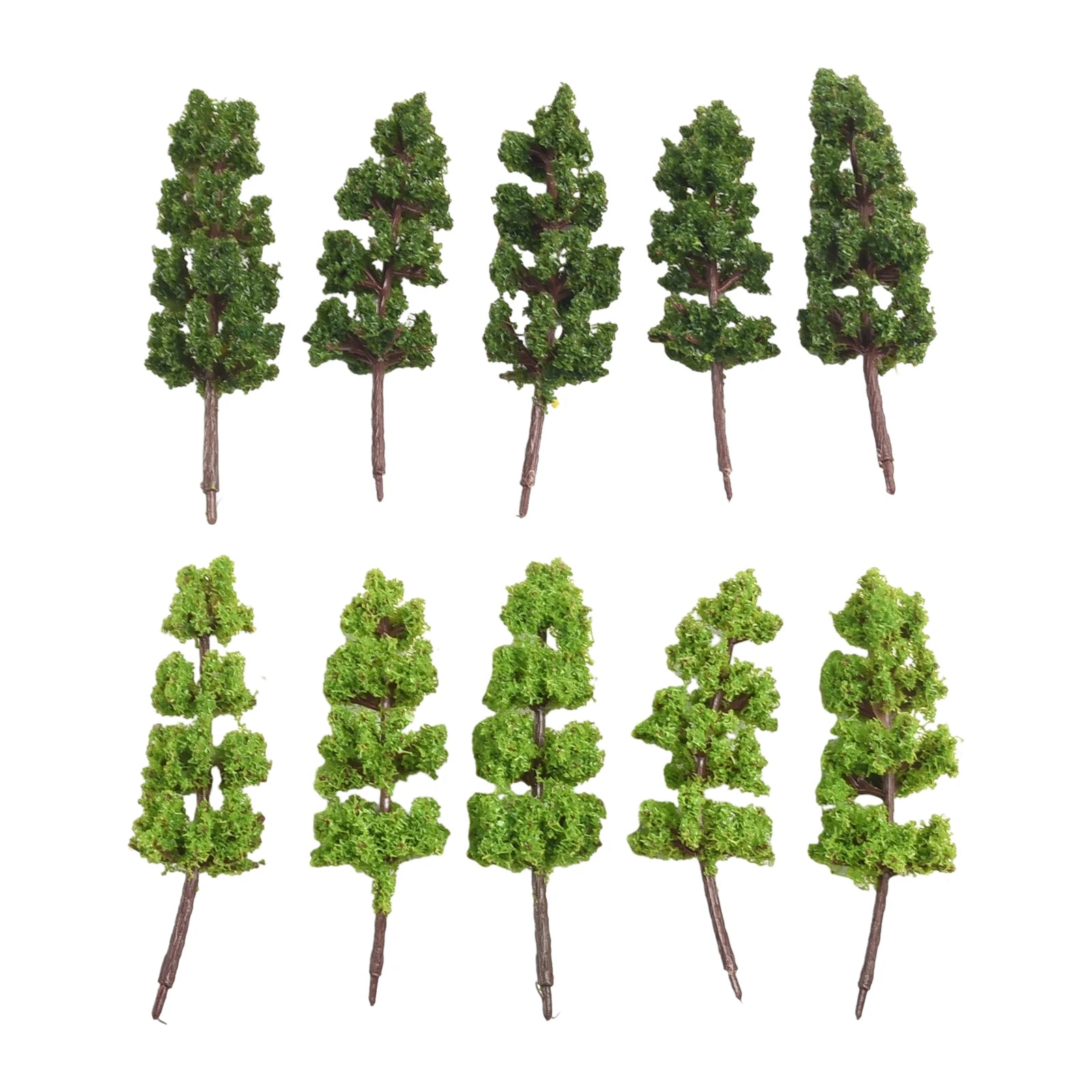 10/20/30pcs Fake Trees Artificial Miniature Tree Scenery Railroad Decoration Building Landscape Accessories DIY Diorama Garden Beauty World Shop