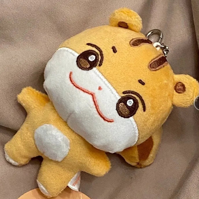 10CM Pop-up Store Doll Keychain ANITEEZ Cartoon Cute Plush Pendant Keyring Bag Accessories Kpop Yunho Yeosang Fans Gifts Beauty World Shop