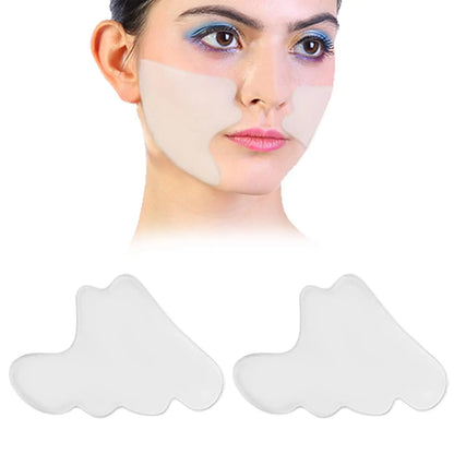 Anti Wrinkle Forehead Patch Silicone Reusable Silicone Patch Soft Comfortable Easy Facial Eye Anti-aging Face Skin Care Tool Beauty Trend Shop
