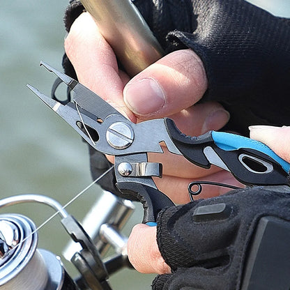 New Multifunctional Fishing Pliers Accessories 420 Stainless Steel Body Scissors Line Cutter Hooks Remover Outdoor Fishing Tools Beauty World Shop