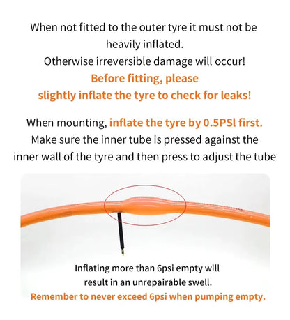 NPY 1Pcs Ultralight 28g Bike TPU Inner Tube 700X18 25 28 32 Road Bicycle TPU Material Tire 65mm Length French Valve Beauty World Shop