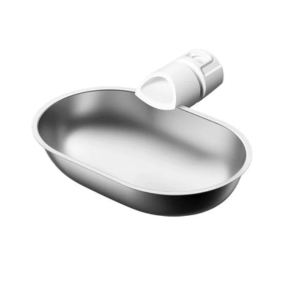 New Stainless Steel Bowl Pet Intelligent Pouring Water Dispenser Automatically Purifies The Wireless Drinking Bowl For Cats Beauty World Shop