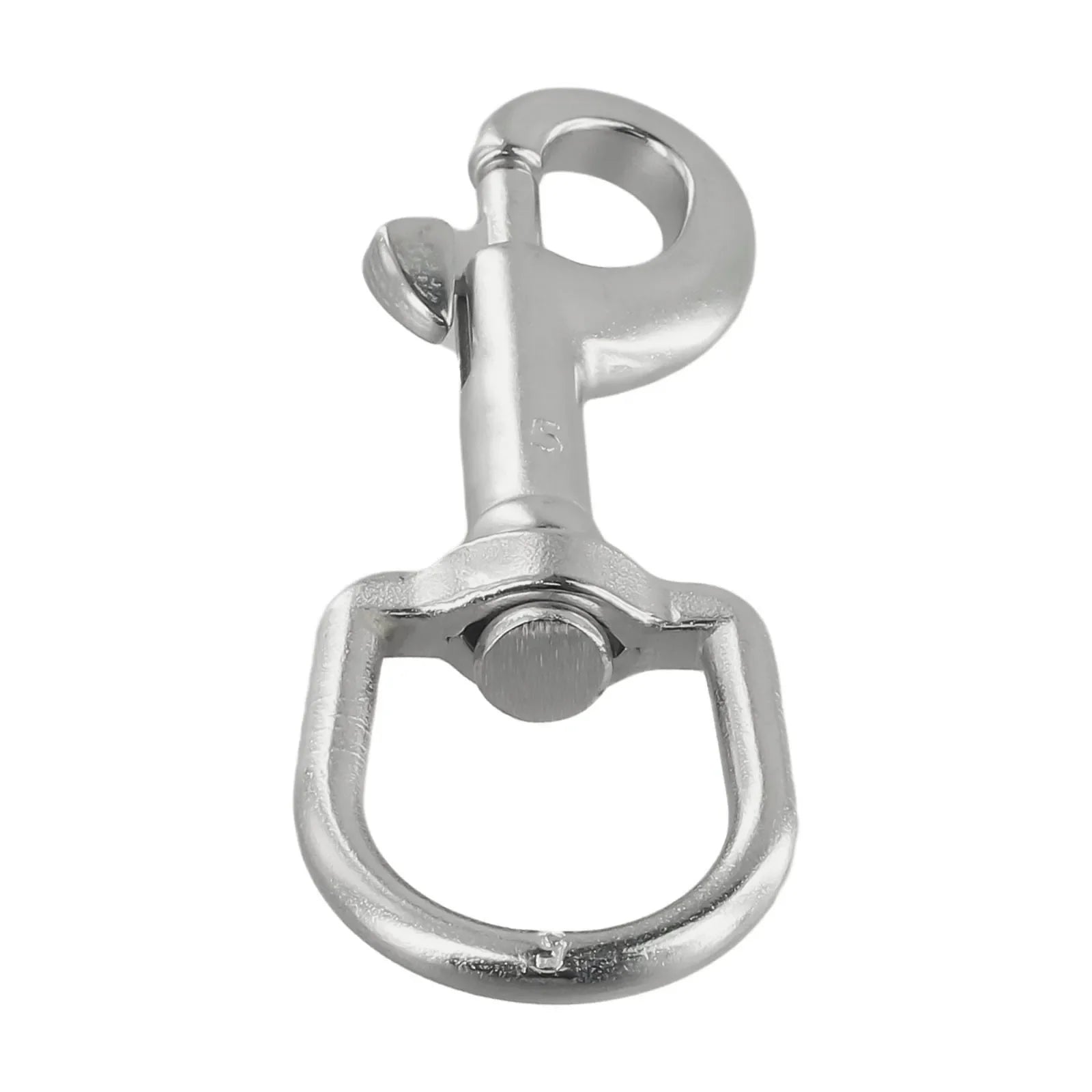 1PCS 316 Stainless Steel Diving Swivel Bolt Snap Spring Hook Clip For Scuba Diving Pet Leash Flag Stainless Steel Oval Swivel Beauty World Shop