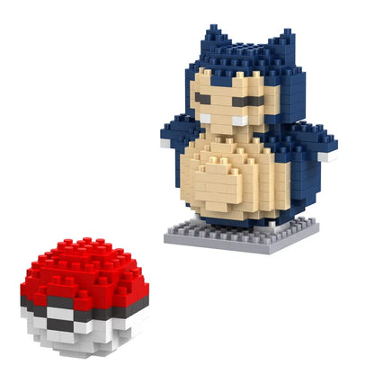 75 Style Building Blocks Assembly Anime Picachu Charizard Doll Blastoise Bulbasaur Gengar Bricks Figures Toy for Kid Gift Beauty World Shop