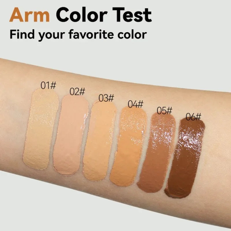 Face Foundation Cream Oil-Control Matte BBCream Waterproof Lasting Concealer Liquid Full Coverage Matte Base Professional Makeup Beauty World Shop