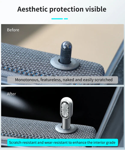 Car Door Pin Decorative For BMW Mini Cooper S F56 F55 F54 F60 R56 R60 F65 U25 Clubman Countryman Metal Car Interior Accessories Beauty World Shop
