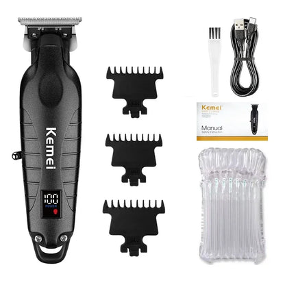 Kemei KM-2293 Hair Cutting Machine Professional Rechargeable Barber Hair Clippers Electric Hair Trimmers Cordless for Men Kemei Beauty Trend Shop