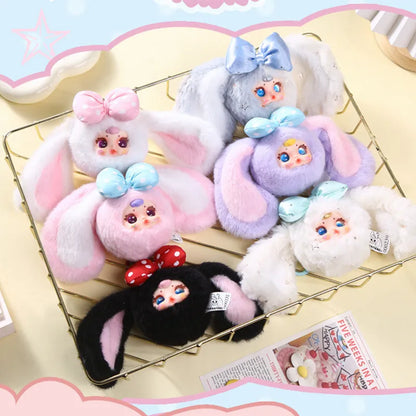 MM Milk Candy Second Generation Plush Vinyl Cartoon Cute Doll Model Toys Blind Box Keychain Bag Charm Decoration Birthday Gifts Beauty World Shop