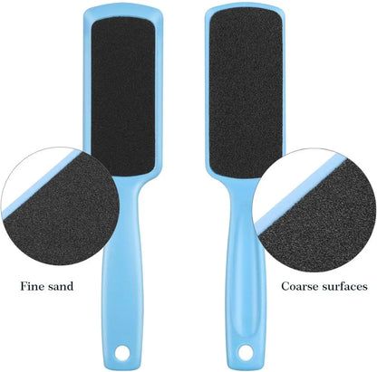 3Pcs Foot Files Kit Foot Scrubber Foot Rasp,Double-Sided Heel Files Pedicure Tool Callus Remover Stainless Steel Feet Scraper Beauty World Shop