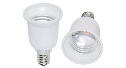 E14 to E27 Lamp Holder Converter Bulb Socket Lamp Base Adapter Plug Extender Sockets for Corn Light Bulbs Spotlight AC 110V-220V Beauty Trend Shop