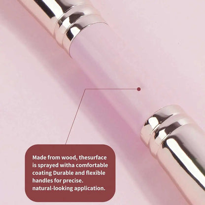 4pcs Basic Makeup Brushes Set With Box Dual-ended Foundations Powder Blush Details for Eyeshadow Brushes Beginner Travel Beauty World Shop