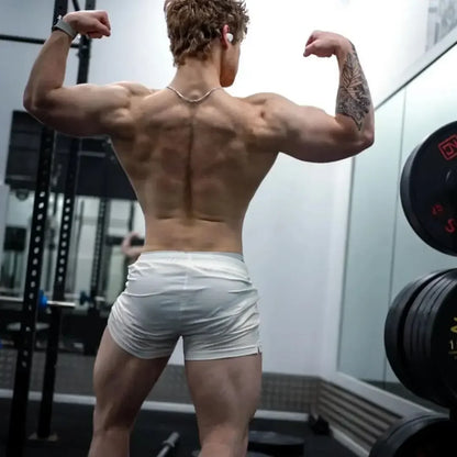 Sports Shorts Men Gym Workout Running Shorts Bodybuilding Joggers Summer Fitness Training Jogging Short Pants Male Beach pants Beauty World Shop