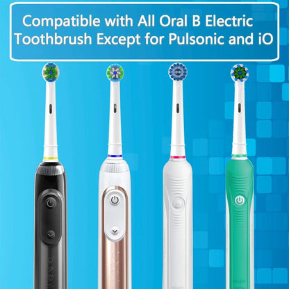 8/16pcs Toothbrush Head Compatible with Braun Oral B Electric Toothbrush, Replacement Toothbrush Heads Fit for Oral b Vitality Beauty World Shop