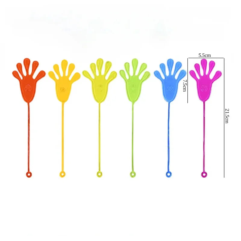 1-30pcs Mini Fun Sticky Hands Sensory Toys for Kids Birthday Party Favors Classroom Prizes Kids Prank  Novelty Gift Party Beauty World Shop