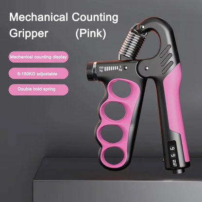 5-60/100/150kg Grip Strength Gym Wrist Expander Hand Strengthener Adjustable Muscle Recovery Fitness Hand Strength Exercise Beauty World Shop