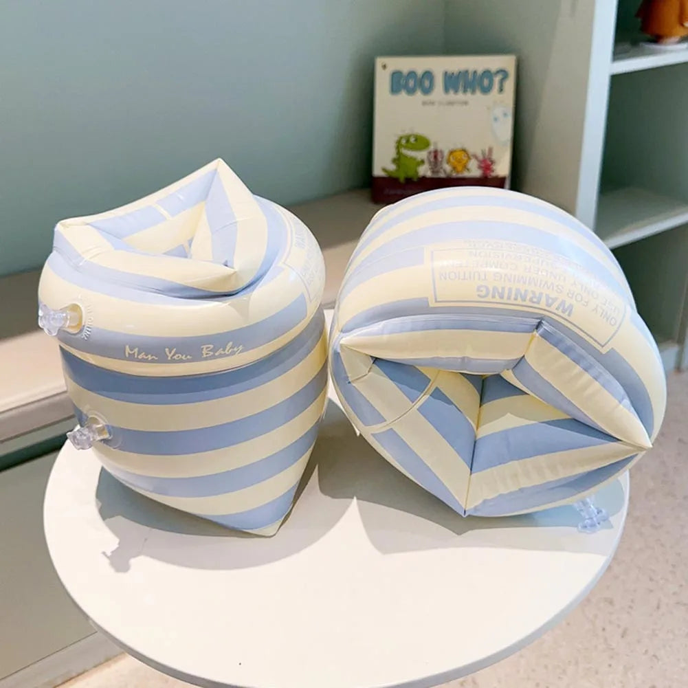 1Pair Pool Buoy Armbands Double Air Bag Inflatable Swimming Pool Float PVC Printed Arm Tube Adult Kids Arm Ring Pool Accessories Beauty World Shop