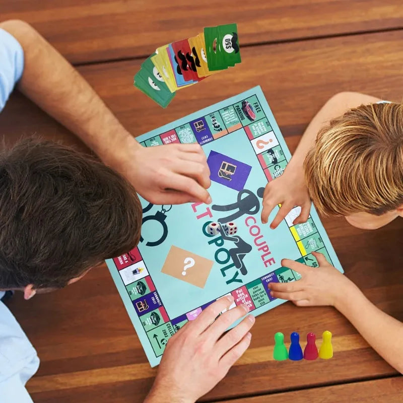 2025 New Adult Couple Game Night  Games Couple Board Funny Interactive 2 Player Board Game Beauty World Shop