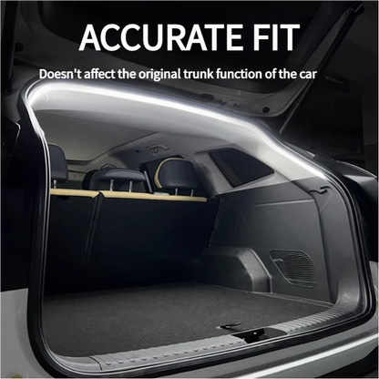 Car Trunk Led Light Strip Waterproof PVC Flexible Ambient Light Strip Automatic On/Off Hidden Installation Universal for Suv/Mpv Beauty World Shop