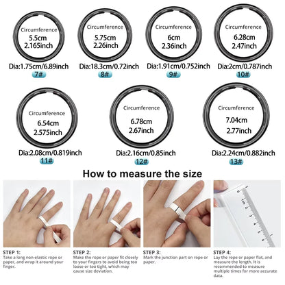R09 Smart Ring Men Women with Charging Case,Heart Rate Blood Oxygen,Skin Temperature Monitor,5ATM Waterproof For Android iOS Beauty World Shop
