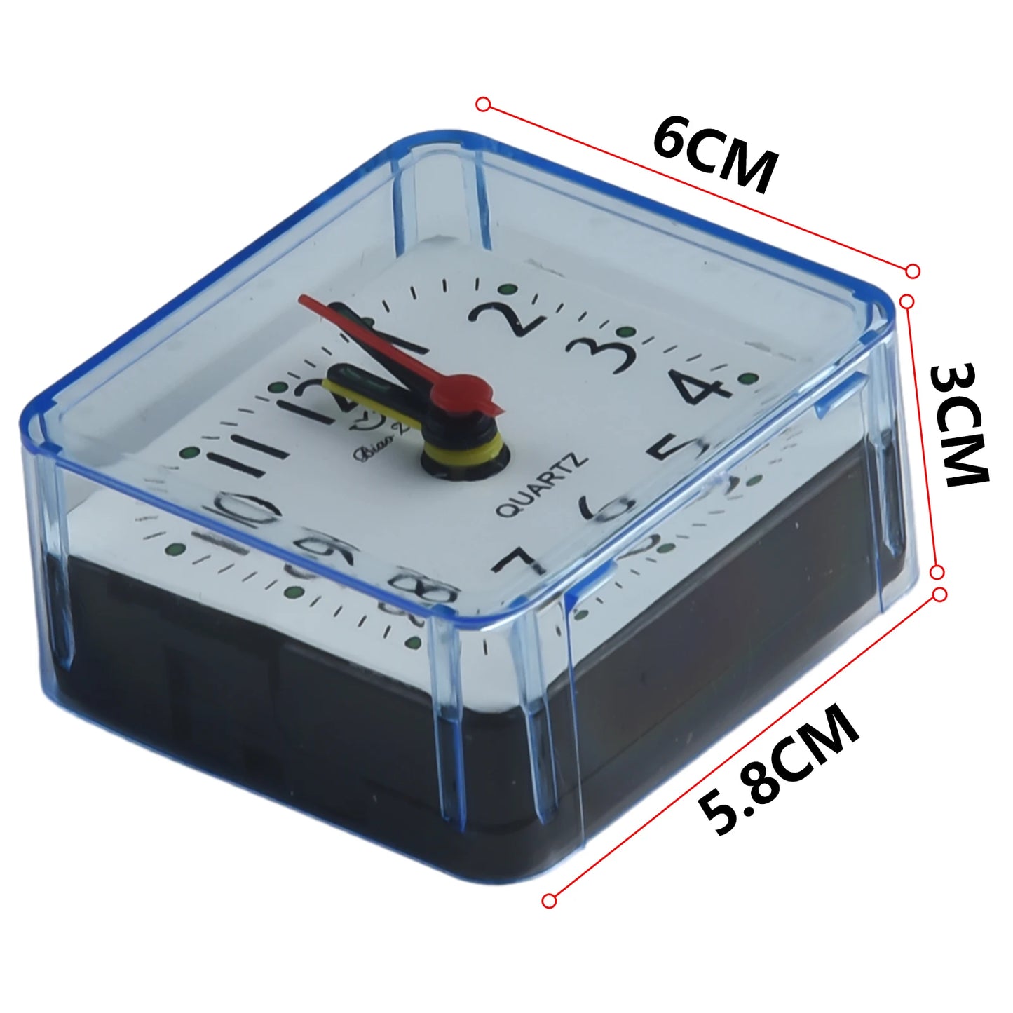 Digital Alarm Clock Bedside Small Alarm Clock Quartz Battery Operated Square Student Bedroom Wake Up With Beeping Sound Beauty World Shop