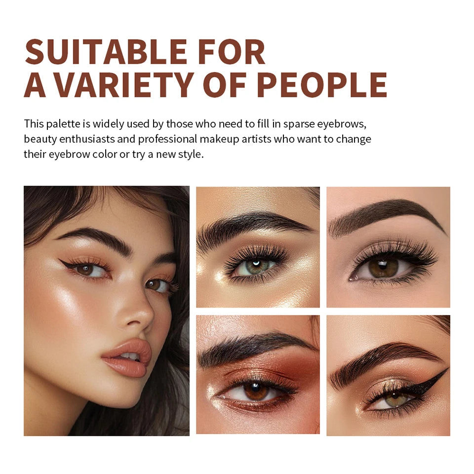Curve Case Cream Eyebrow Cream Blush Highlighter Palette Matte Shimmer Finishes Shadow Tones Long-Lasting Cosmetics Beauty World Shop