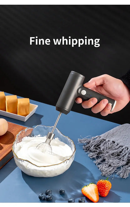 1 PCS Wireless Electric Food Mixer Portable 3 Speeds Egg Beater Baking Dough Cake Cream Mixer Kitchen Tools Beauty World Shop