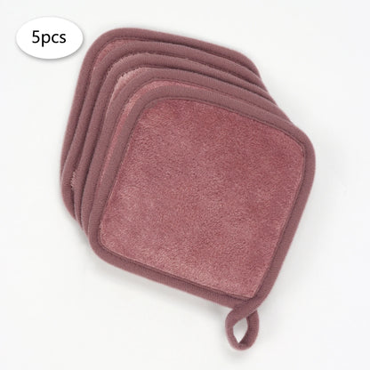 5/10/20Pcs Microfiber Face Cloths Reusable Makeup Remover Cloth Makeup Towels Face Deep Cleaning Pads Skincare Beauty Tools Beauty World Shop