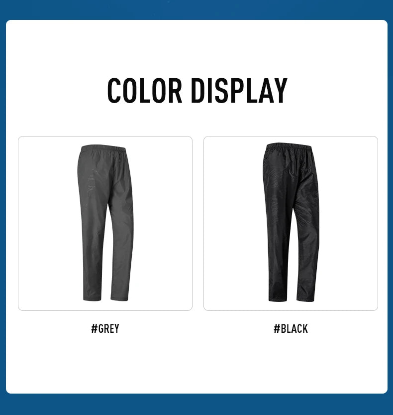 LNGXO Women Men Hiking Pants Outdoor Waterproof Pants Unisex Climbing Camping Sports Quick Dry Mountain Rain Trousers Anti UV Beauty World Shop