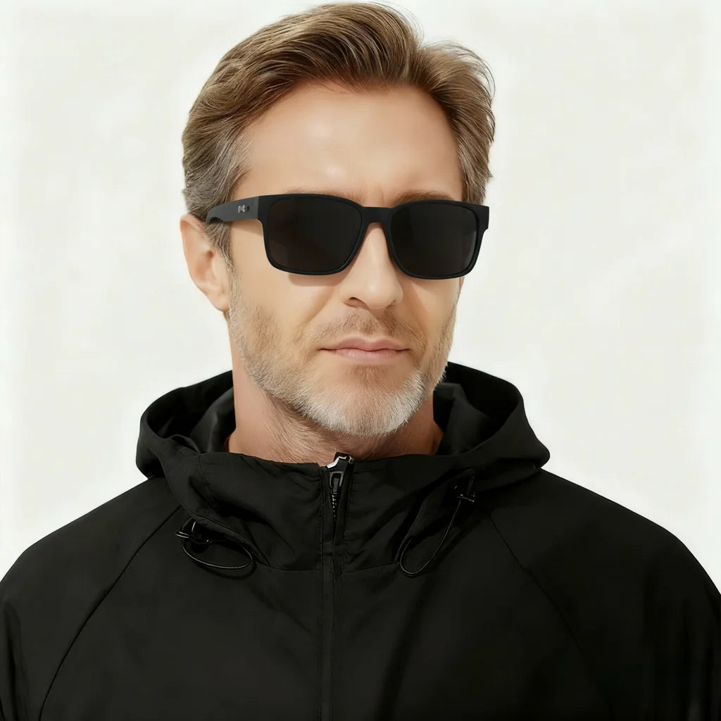Retro Punk Fashion Sunglasses - Square Protective Frame, UV400 Unisex for Outdoor Adventures & Casual Style Beauty World Shop