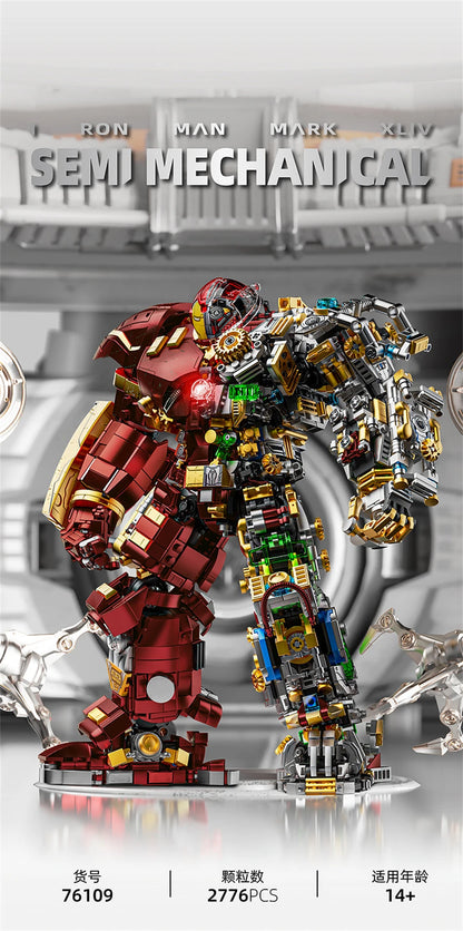 Variety Iron Heroes Blocks Action Figures Mark Building Sets Buster Mech DIY Brick Collectible Toys for Boys Adult Kids Gifts Beauty World Shop