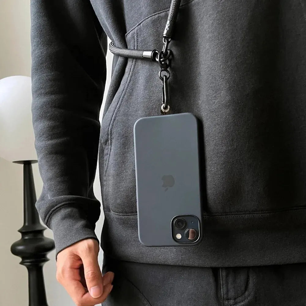 Mobile Phone Lanyard Crossbody Neck Carrying Outdoor Sturdy And Durable 8mm Thick Anti-lost Lanyard Beauty Trend Shop